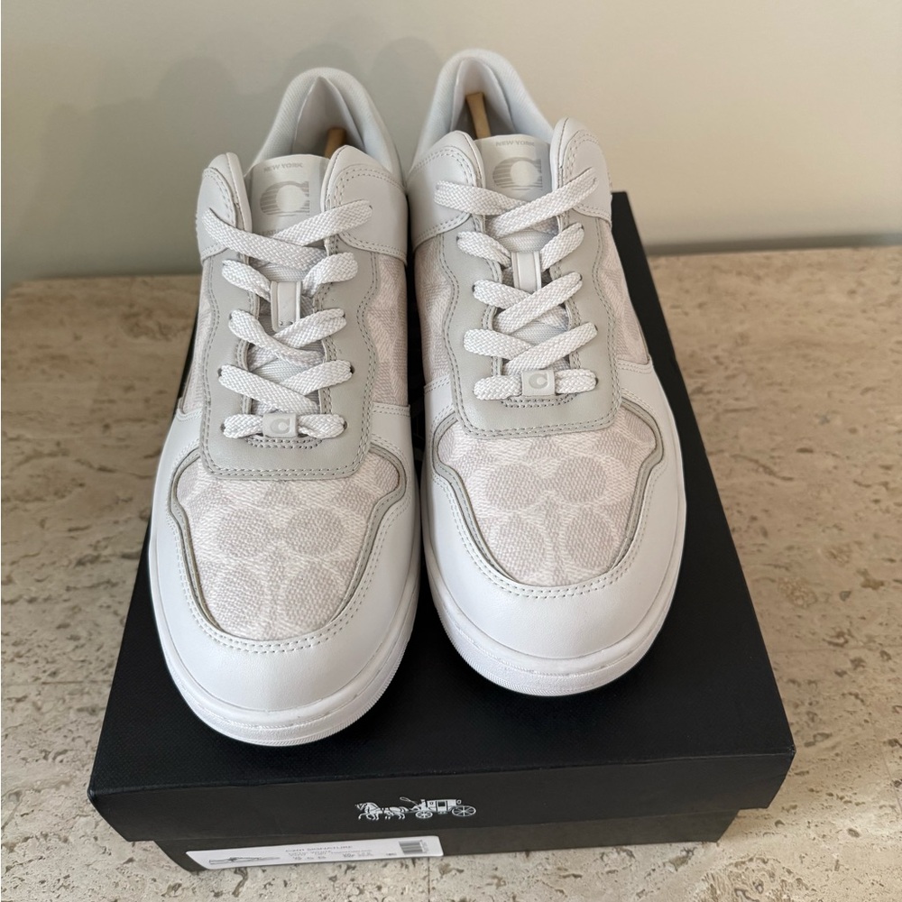 COACH Womens C201 Signature Sneaker - Picture 5 of 12